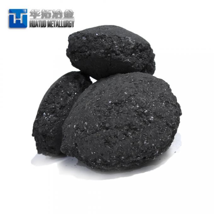 10-50mm Metallurgy Silicon Briquettes Black For Steel Smelting 1