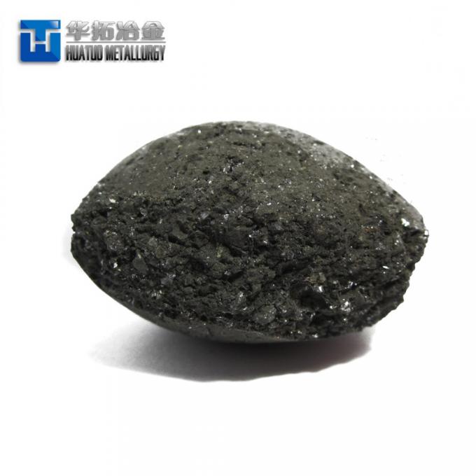 10-50mm Metallurgy Silicon Briquettes Black For Steel Smelting 2